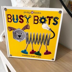 Busy Bots Priddy Books I Spy Toddler Kid Children’s Board Book